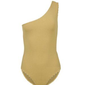 SOLD  !!!! MARYSIA Beige One Shoulder Swimsuit